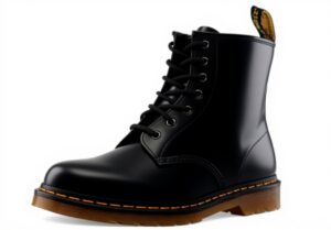 Bottes Dr Martens 1460 cuir laçage huit œillets unisexe