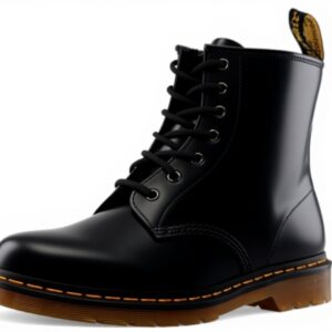 Bottes Dr Martens 1460 cuir laçage huit œillets unisexe