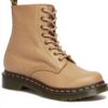 Bottes Dr Martens 1460 Pascal Femme Cuir Savannah Tan
