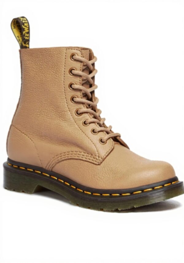 Bottes Dr Martens 1460 Pascal Femme Cuir Savannah Tan