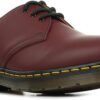 Derby Dr Martens 1461 Cuir Rouge Mixte Adulte-2