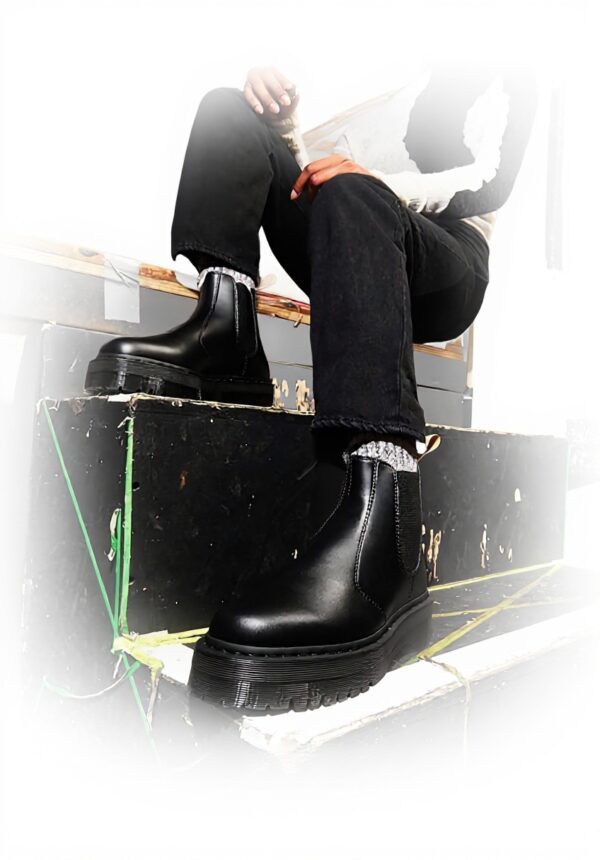 Bottes Dr Martens 27560001 Femme Cuir Synthétique Noir