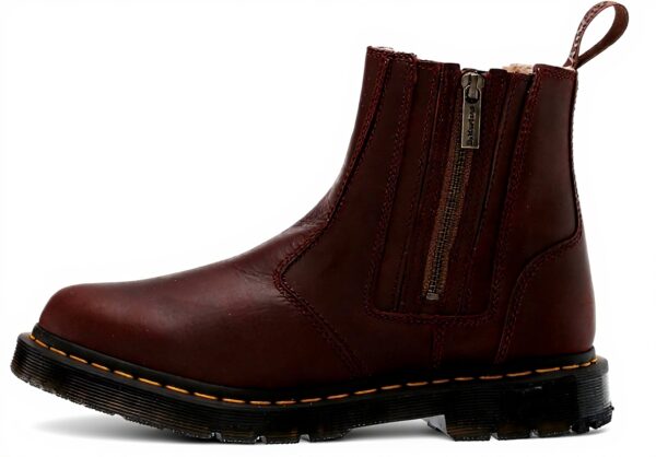 Bottes Dr Martens 2976 Alyson zippées fourrure femme