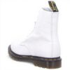 Bottes Dr Martens 8 Eye Boot femme cuir blanc Virginia