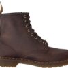 Dr Martens Rangers Femme Bottes Cuir Gaucho Brun 42 EU-4
