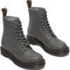 Dr Martens Bottines 1460 Pascal Virginia Gunmetal Homme-0