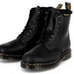 Dr Martens bottes hiver mixte noir cuir robuste