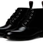 Bottes Dr Martens Femme Cuir Lisse Lacets Tendance