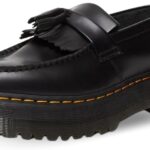 Dr Martens Mocassin Femme Vegan Cuir Lisse Semelle Quad-0
