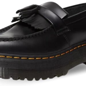 Dr Martens Mocassin Femme Vegan Cuir Lisse Semelle Quad-0