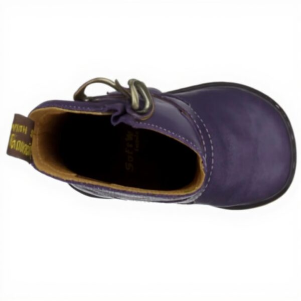 Dr Martens Gayle Broadway Bottes femme cuir violet talon