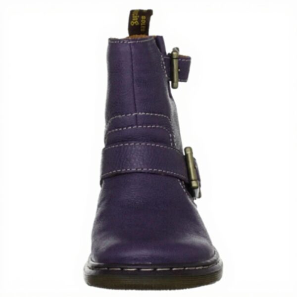 Dr Martens Gayle Broadway Bottes femme cuir violet talon
