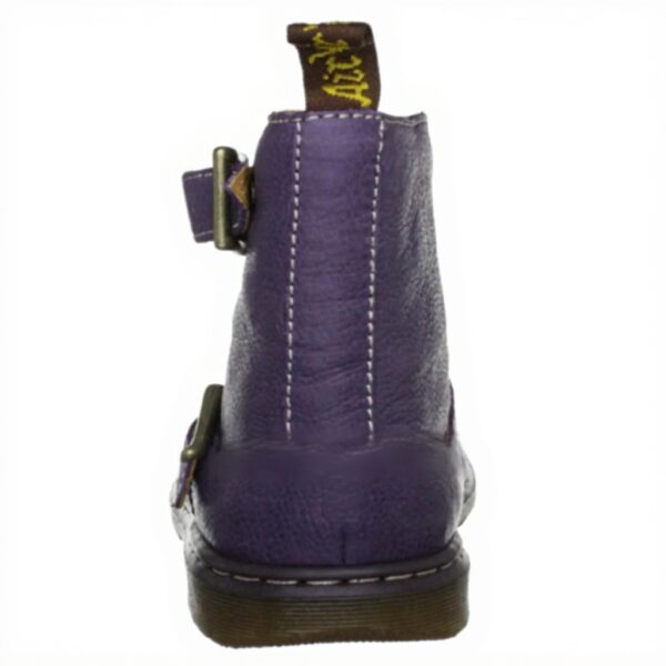 Dr Martens Gayle Broadway Bottes femme cuir violet talon
