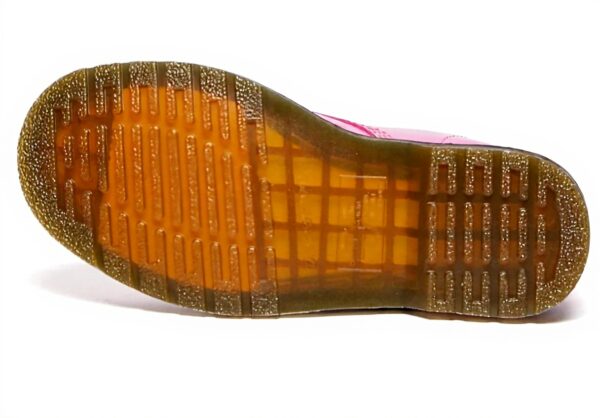 Bottes Dr Martens 1460 Cuir Verni Rose Tendance Femme