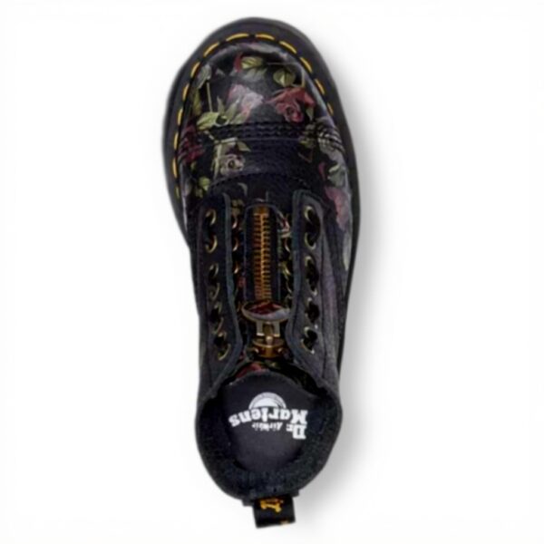 Bottes Dr Martens Sinclair Decayed Roses cuir nappa femme