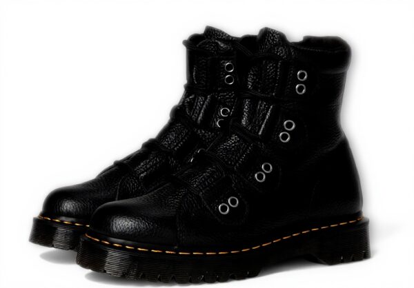 Dr. Martens 1460 Ltt 4 Tie Boots Homme Noir