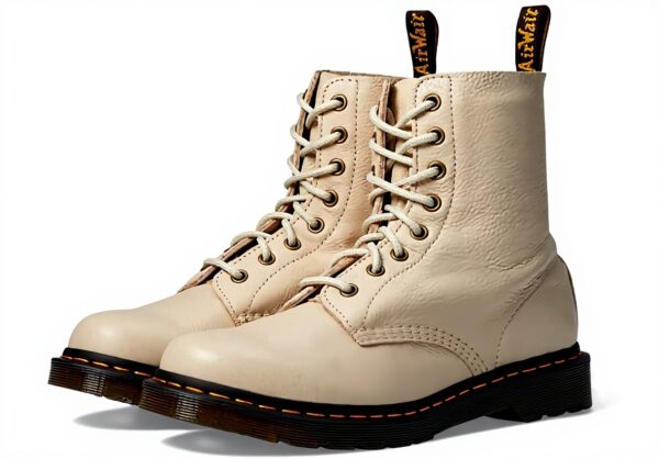 Dr Martens 1460 Pascal Bottes femme beige parchemin 8