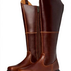 Dr Martens Amaayah Botte Cuir Femme Butterscotch Noir