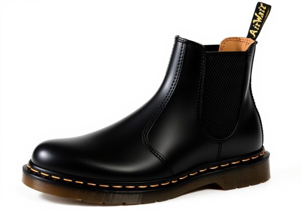 Bottes Dr Martens Homme Noir Lisse Cuir 22227001