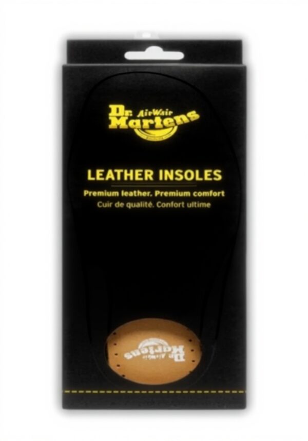 Semelle intérieure Dr Martens cuir unisexe confort doublure