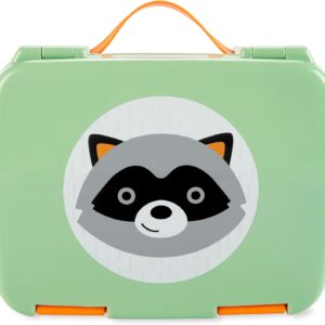 Boîte Bento Enfants 4 Compartiments Récipients Repas Sains-0