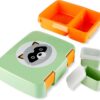 Boîte Bento Enfants 4 Compartiments Récipients Repas Sains-2