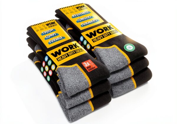 SOXCO chaussettes travail homme confort durabilité lot