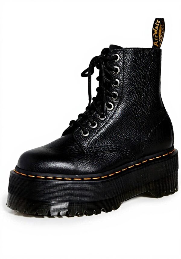 Bottes Dr Martens Femme 8 Eye Cuir Lisse Combat Boot